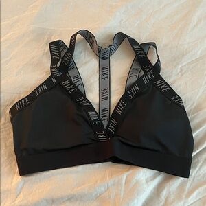 Nike Women's Black Strappy Sports Bra